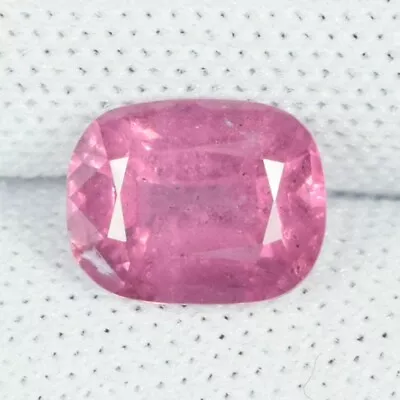 1.55 Ct   LUSTROUS FINE GLOW  PINK  NATURAL SPINEL   Cushion See Vdo 0155 • $199.99