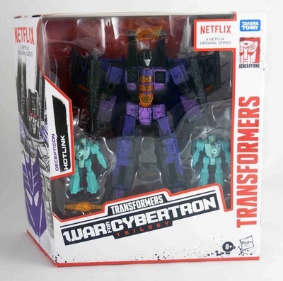 £65.19 • Buy NEW TransFormers Netflix HOTLINK Voyager Class War For Cybertron Figure WFC
