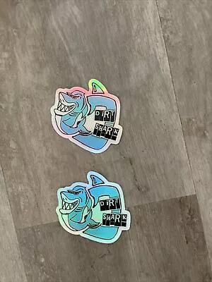 2 PackDirtshark Monster Energy Athlete Only Rare Sticker HOLOGRAM Motocross SX • $30