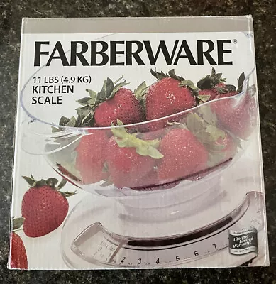 Farberware 11 Lb Kitchen Scale New In Box • $12.99