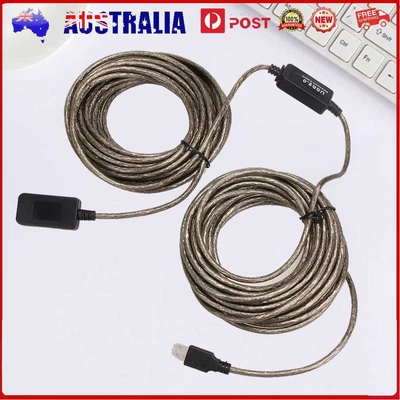 $15.09 • Buy USB 2.0 Male To Female Extension Line Cable High Speed Wire Data Adapter AU