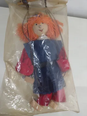 German  Puppet Viking Marionette Toy Made In Germany Vintage In Packaging Unused • $22.49