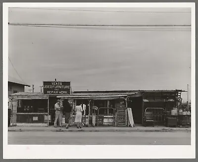 £8.37 • Buy Old Photo, 1930's Secondhand Furniture Store. Corpus Christi, Texas 58061798