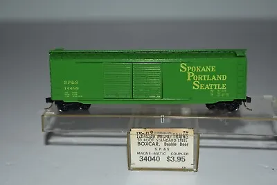 N Scale Kadee 34040 Spokane Portland & Seattle 50' Double Door Boxcar C32444 • $19.99