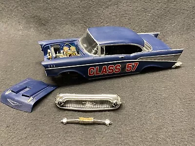 AMT '57 Chevy Bel Air Pro Street 1/25 Model Built BBC Big Block Drag Car Hot Rod • $19.19