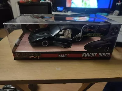 Hollywood Rides 1:24 Scale Knight Rider K.I.T.T  With Working Front Light Boxed • £39.99