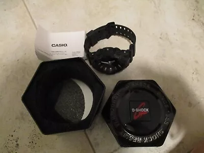 Casio G-Shock MP-MGSA5-1 Men's Watch With Case. Black • $80