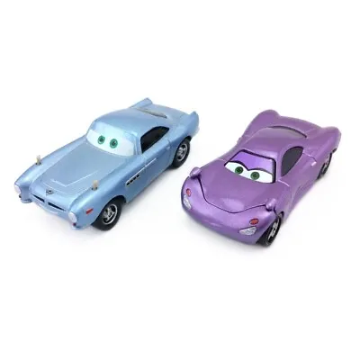 2-Car Mattel Disney Pixar Cars Finn McMissile Holley Shiftwell 1:55 Diecast Toys • $10.99