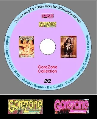 $5.72 • Buy GoreZone Magazine (1988-1995) On DVD. UK Classic Comics