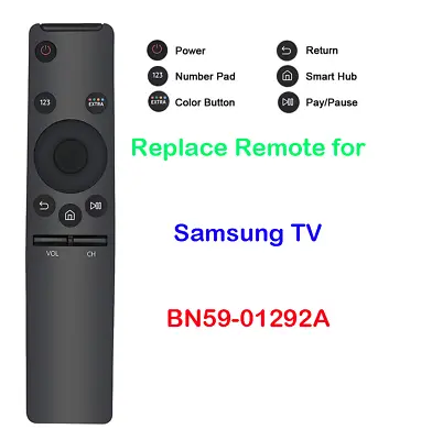 Replace Remote Control BN59-01292A For Samsung OLED UHD LCD Smart TV BN5901292A • $8.59