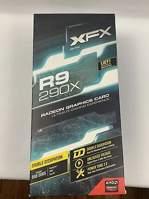R9 290x Graphics Card Cardboard Box • $10