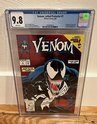 Venom Lethal Protector # 1 CGC 9.8 Marvel Comics 1993 Red Foil Cover • $129.99