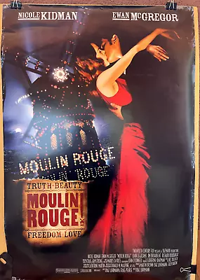 Moulin Rouge With Nicole Kidman Ewan McGregor - Full Color Art Poster - 24x36 • $13.99