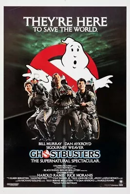 1984 Ghostbusters Vintage Movie Poster Print STYLE B 36x24 9mil PAPER • $39.95