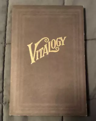 Vitalogy By E.H. Ruddock (English) Paperback Book; Pearl Jam / Eddie Vedder • $12.99
