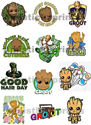 Groot Stickers I Am Groot Marvel Guardians Of The Galaxy • £3.70
