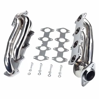 Shorty Headers For 2004-2010 Ford F150 XL XLT FX4 King Ranch Lariat 5.4L 330 V8 • $155.26