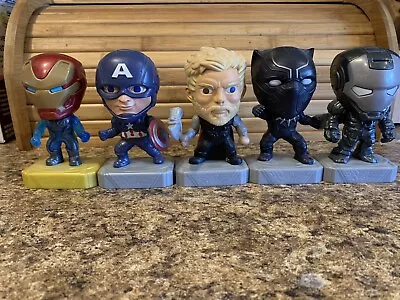 McDonalds Marvel Avengers 2019 Happy Meal Toys Lot Of 5  • $6.49
