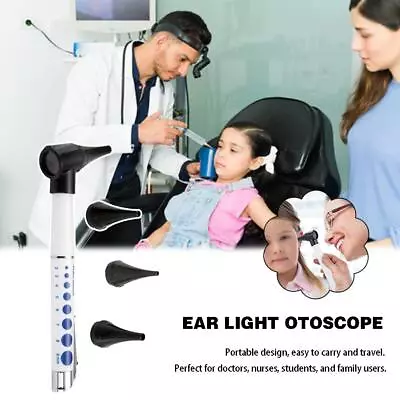 Digital Otoscope Ear Scope Camera Set With Ear Light For Precise Prof New J1 • $18.04