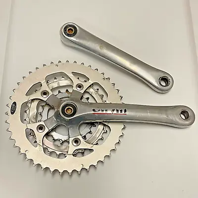 VINTAGE GIRVIN By SUGINO 175L 44/32/22T TRIPLE CRANK SET MTB • $99.95