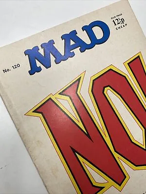 MAD MAGAZINE UK No. 120 - MARCH 1972 - NO! - Vintage 70s Nostalgia • £8.99