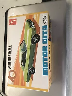 Vintage AMT 1970 Ford LTD 4dr H T In 1/25th Scale.  Box And Instructions Only • $24.99
