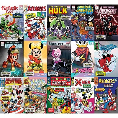 Marvel Disney 100 Variants (2023) Amazing Spider-Man | Marvel | COVER SELECT • $89.88