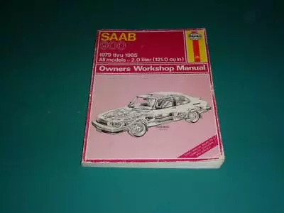 Haynes Owners Workshop Manual  SAAB 900 1979 Thru 1985 • $11.50