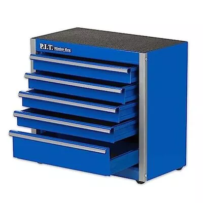 Mini Blue Tool Box Portable 5-Drawer Micro Roll Cab Steel Tool Blue-5 Drawer • $76.78