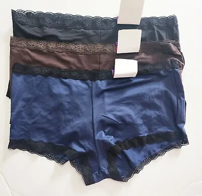 3 Maidenform Microfiber Boyshort Underwear Panty Multi 40760 Sz 9/2XL - NWT • $26.99