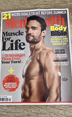 UK Men's Health Magazine: Muscle For Life - THOM EVANS MAY 2024 • $6.21