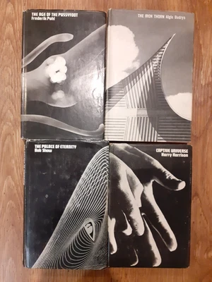 Science Fiction Book Club - Four Book Bundle. Good Condition. (Pohl Budrys) • £10