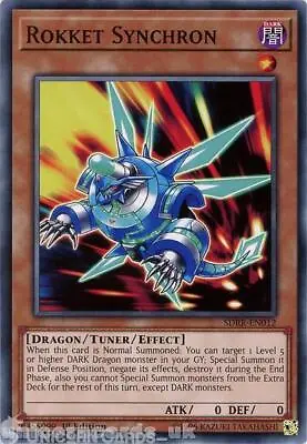 SDRR-EN012 Rokket Synchron 1st Edition Mint YuGiOh Card • £0.99