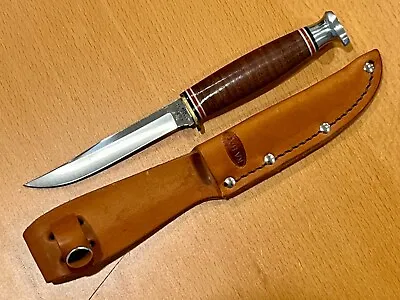 Vintage KABAR 1228 Fixed Blade Knife With Original  Sheath • $100