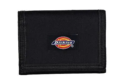 $14.95 • Buy Dickies Men's Fabric Trifold Wallet Black