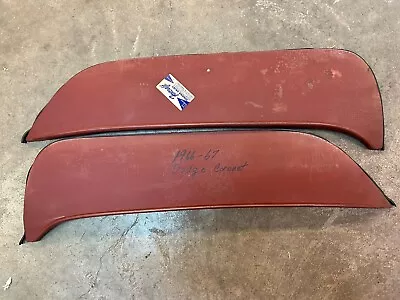 1967 1966 Dodge Coronet Fender Skirts Pair Steel Foxcraft Dcs 67 66 Dodge Mopar • $166.67