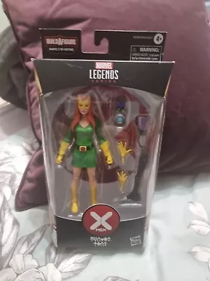 Marvel Legends Series Jean Grey 6  Inch Action Figure + BAF Hasbro - NEW - BOXED • £6.99