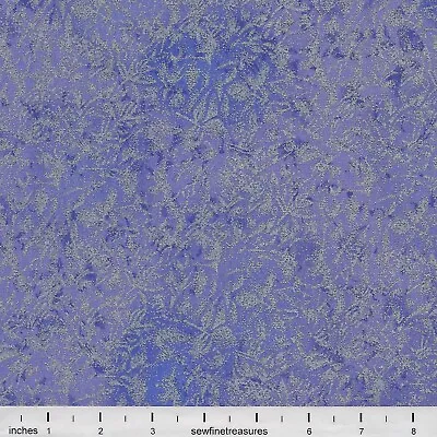 Fairy Frost BREEZE Purple Michael Miller OOP Fabric By The FQ - 1/4 YD • $3.75