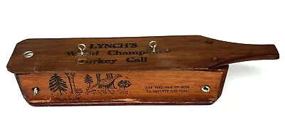 Vintage Lynch Lynch’s World Champion Turkey In The Pines Box Call 306 Edgewood • $594