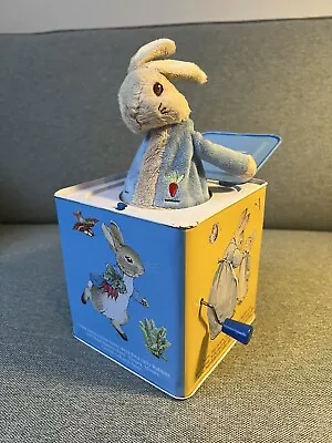 Beatrix Potter Peter Rabbit Jack In The Box Rainbow Designs - Pre Loved • £13.99