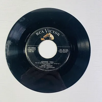 Elvis Presley 45 - Teddy Bear/Loving You - RCA  47-7000 • $5.99