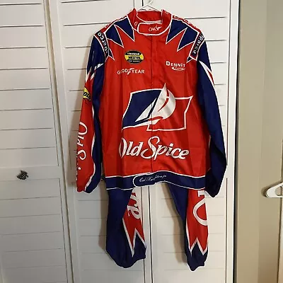 Cal Naughton Jr Costume Mens SZ Med Cosplay Talladega Nights Race Car Driver • $34.97