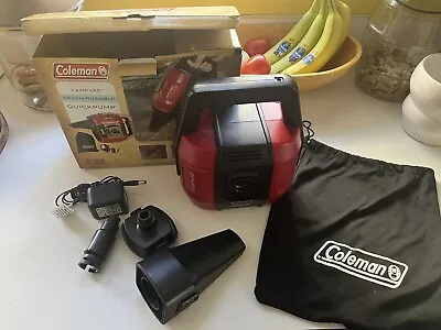 Coleman Rechargeable Campvac Quickpump 2000012491 Inflate / Vacuum - AC Adapter • $21.98