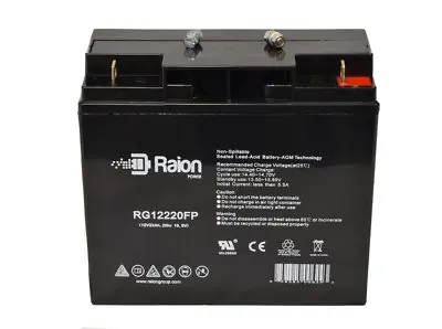 12V 22Ah Sla Battery Replaces CB19-12ES1217UB12200 LC-RD1217P Qty1  • $56.97