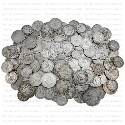 £85 • Buy British Pre 1920 Silver Coins Inc Half Crowns, Shillings - Choose Your Weight!
