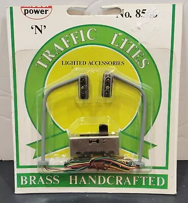 Vintage Model Power Brass Handcrafted Traffic Lights Right And Left Old Stock • $14.99