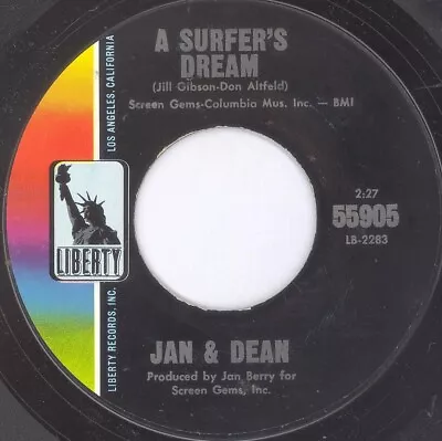 JAN & DEAN “A Surfer’s Dream” LIBERTY • £6