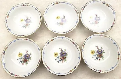 Kaiser Western Germany  Maria Theresia  6 Small Bowls Fruit Dessert Nuts Vintage • $23