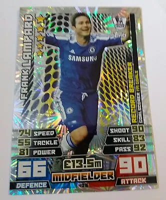 £1.99 • Buy Match Attax 2014 2015 Frank Lampard Record Breaker Card 425 Chelsea