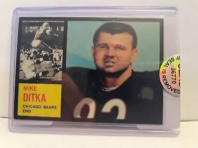 1962 Topps Mike Ditka #17 Rookie  Doesn't Get Any Better   NOVELTY CARD • $1.80